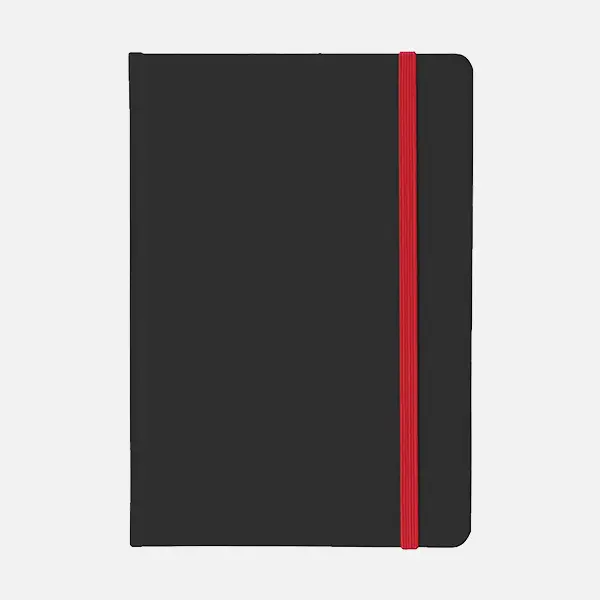 Black with Red Band