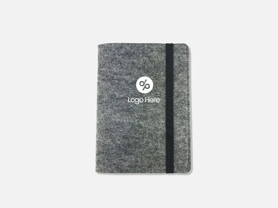 Felt Cover Notebook - View 3