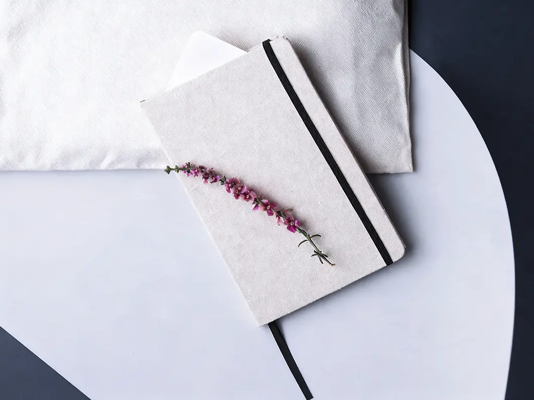 Textured Cover Notebook - View 1