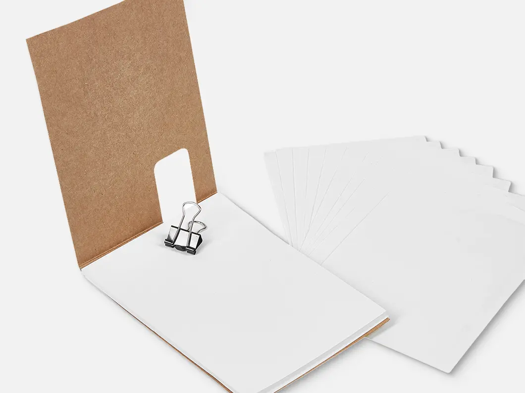 Kraft Cover Notepad - View 2