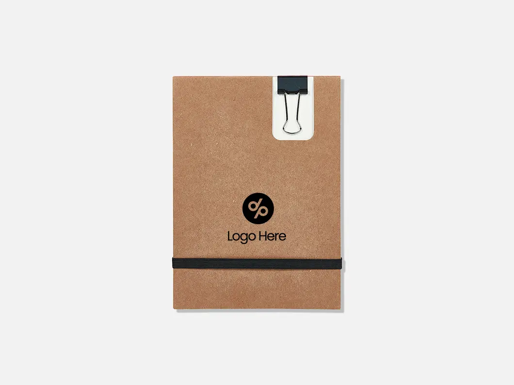 Kraft Cover Notepad - View 3