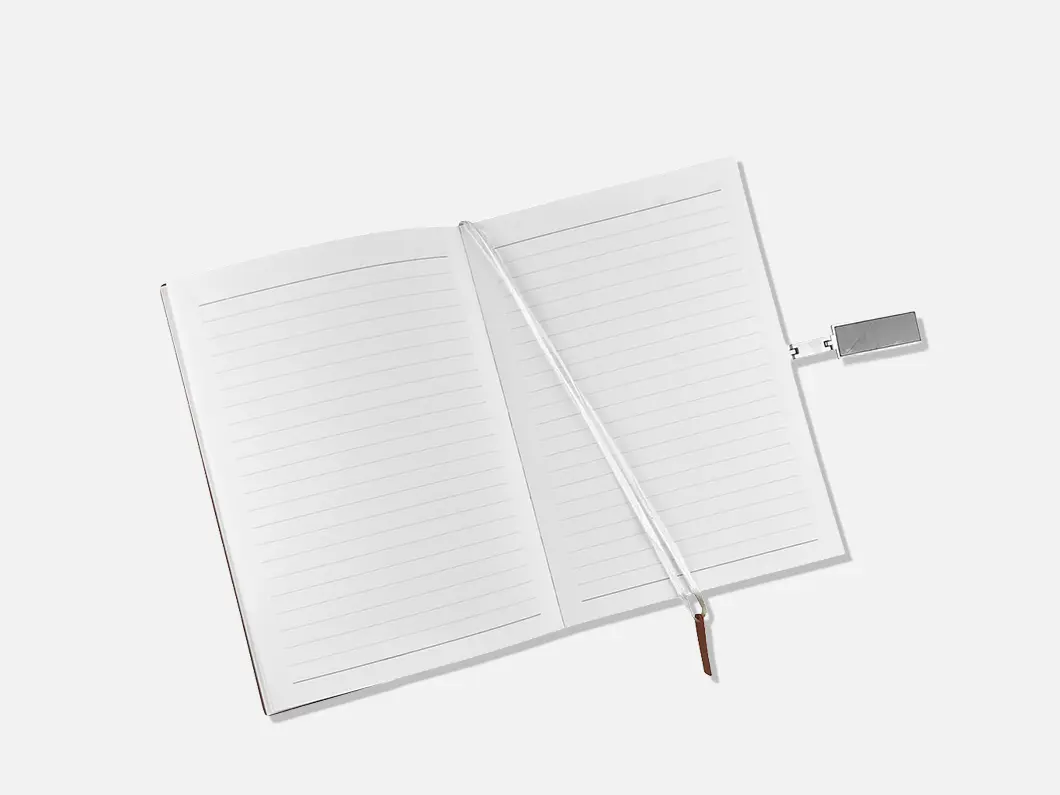 Linen-Textured PU Journal - View 4