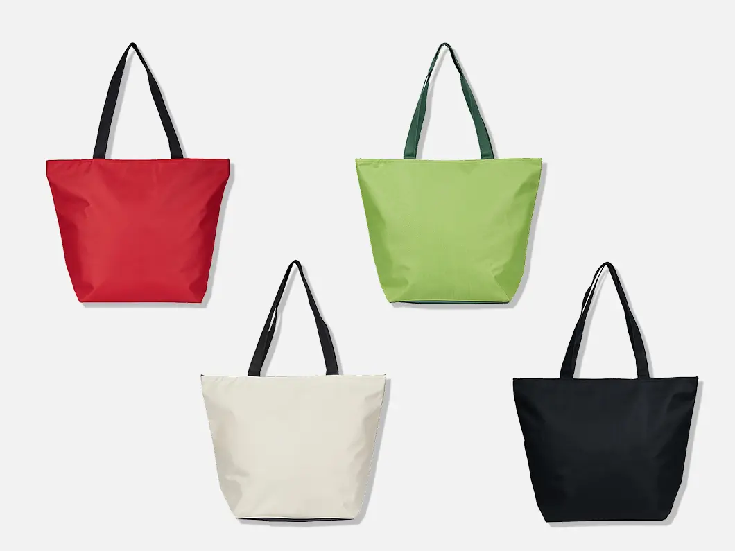Zippered Oxford Tote Bag - View 2