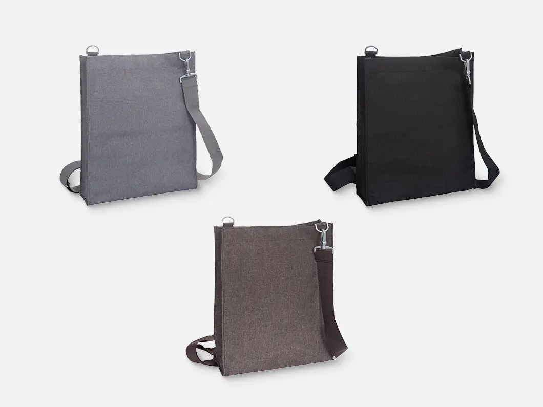 Nylon Messenger Bag - View 3