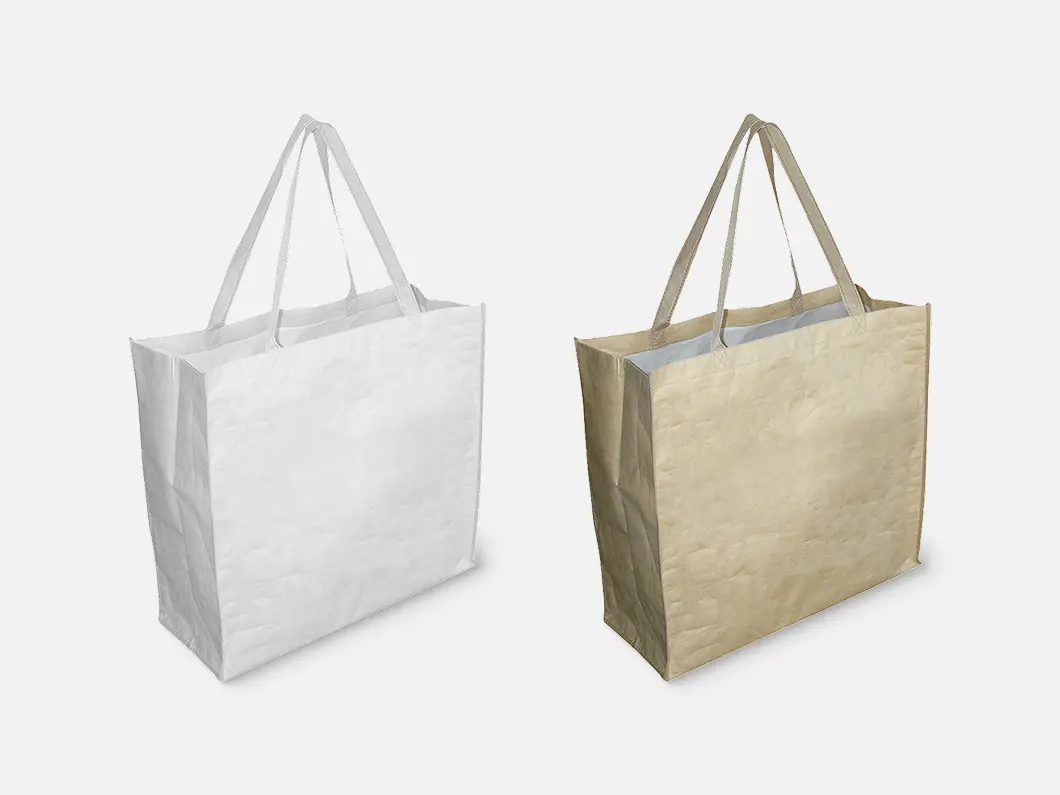 Extra Large Paper Shopping Bag with Gusset - View 1