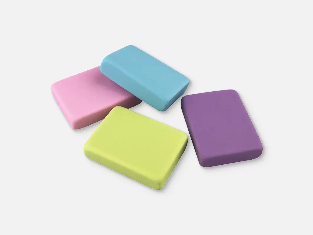 Small Square Eraser - View 2