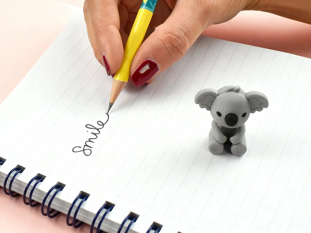 Koala Pencil Top Eraser - Overview
