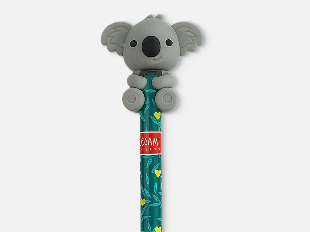 Koala Pencil Top Eraser - View 2