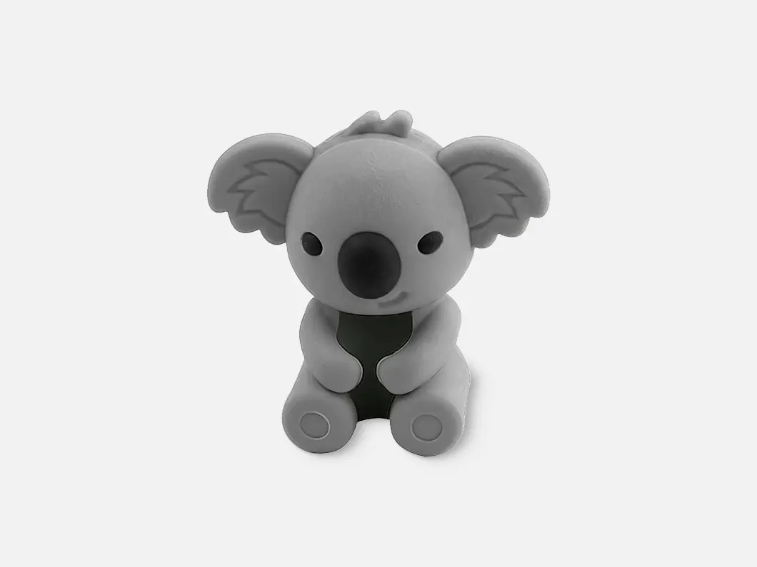 Koala Pencil Top Eraser - View 3