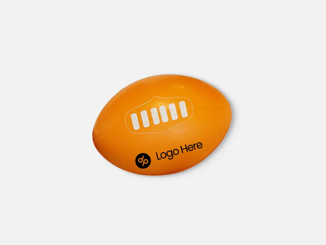 Small Football Stress Ball - View 2