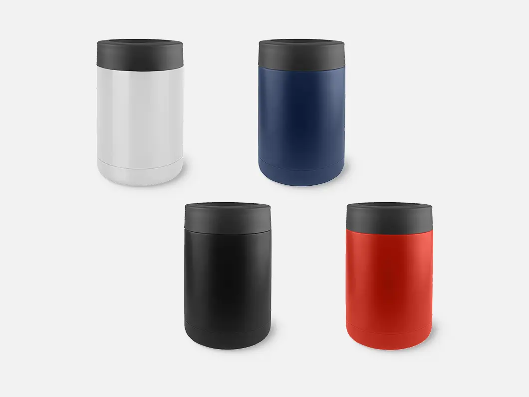 12oz Insulated Stainless Steel Can Cooler - View 2