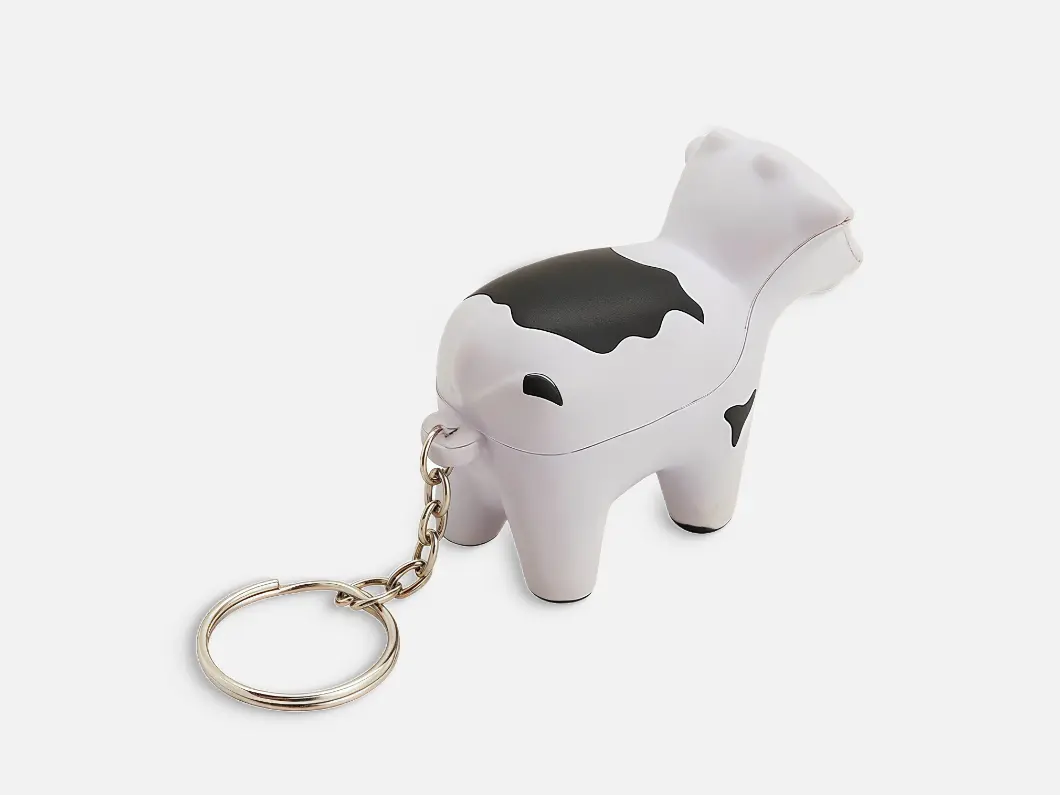 Cow Stress Reliever Keychain - View 3