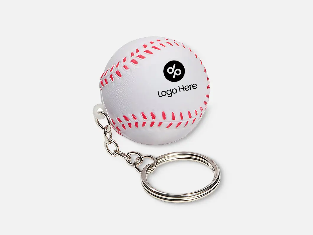 Baseball Stress Reliever Keychain
