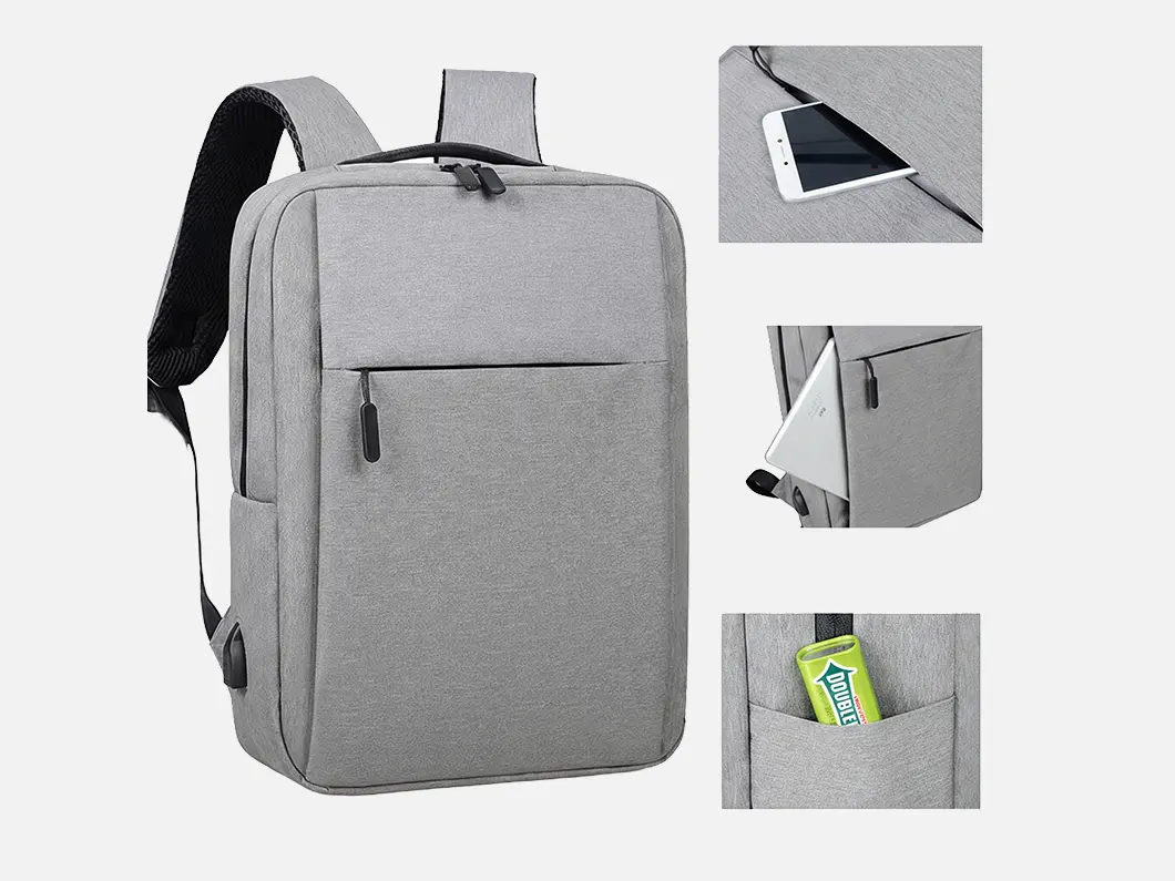 Commuter Laptop Backpack with USB Charging - View 3
