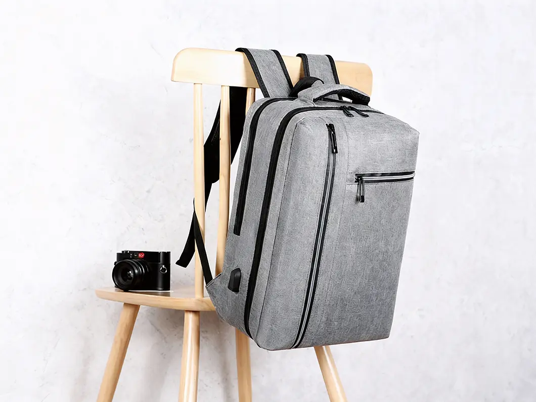Multi-Compartment Laptop Backpack with USB - View 2