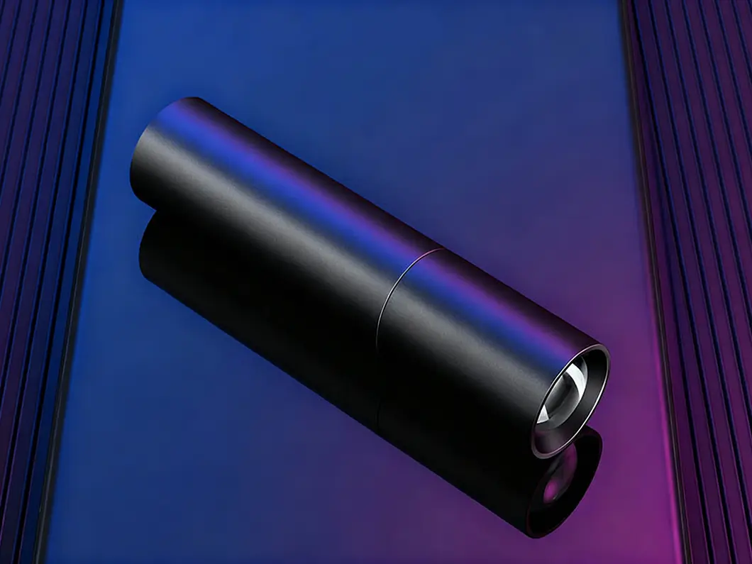 Aluminium Pocket LED Flashlight - View 2