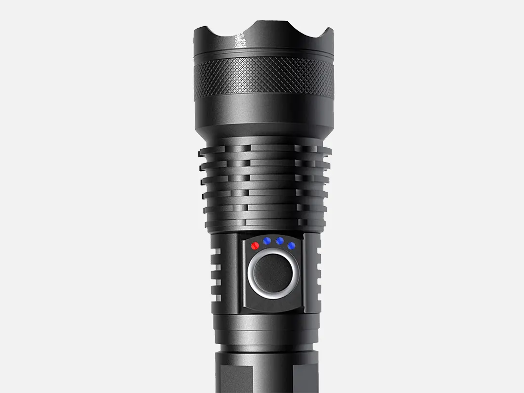 High-Power LED Flashlight - View 3