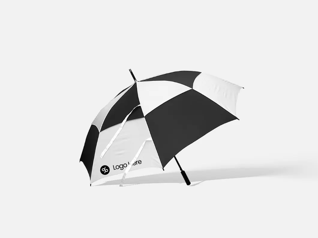 Dual-Layer Anti-Flip Windproof Umbrella