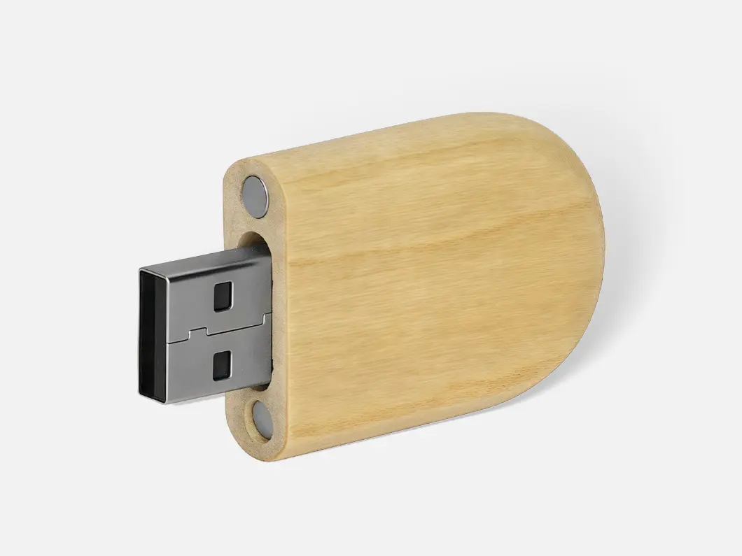 Bamboo USB Flash Drive - View 1