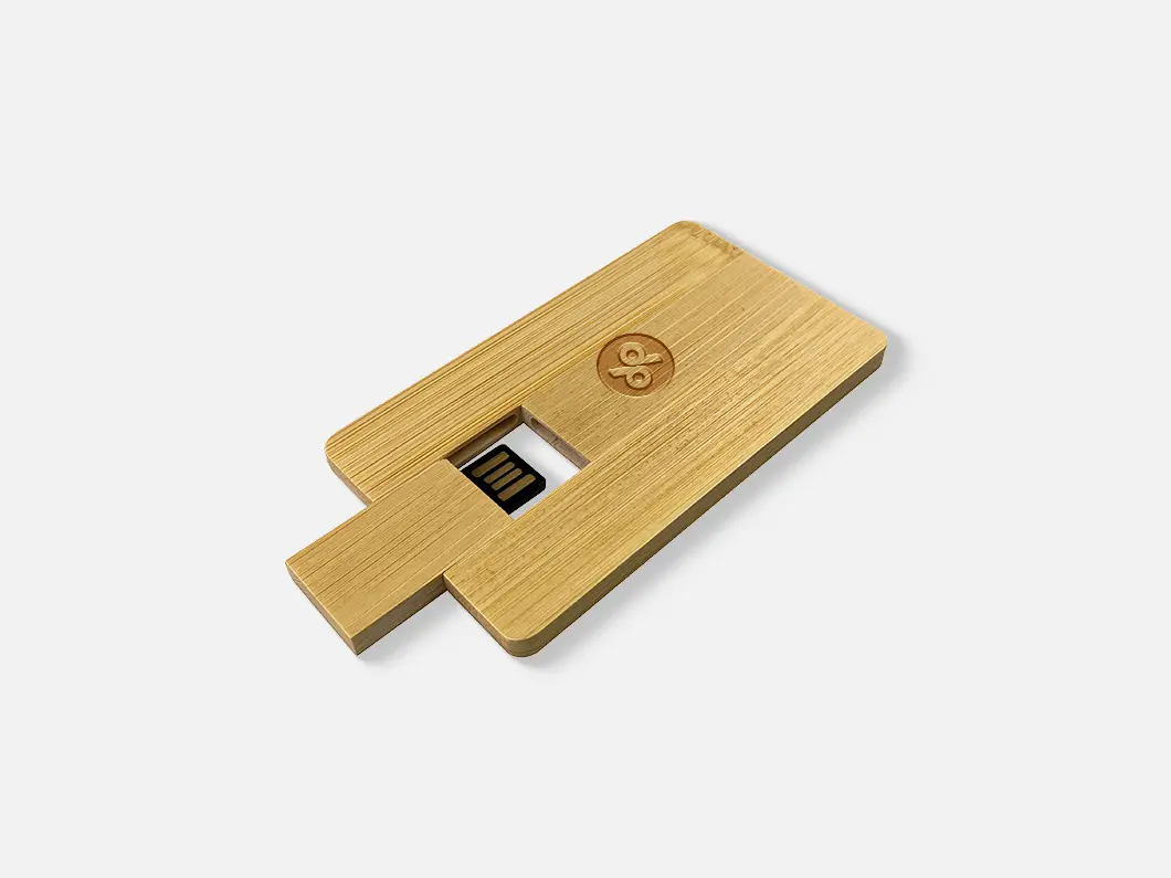 Bamboo Card USB Flash Drive