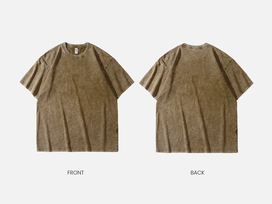 Washed Cotton T-Shirt - View 5
