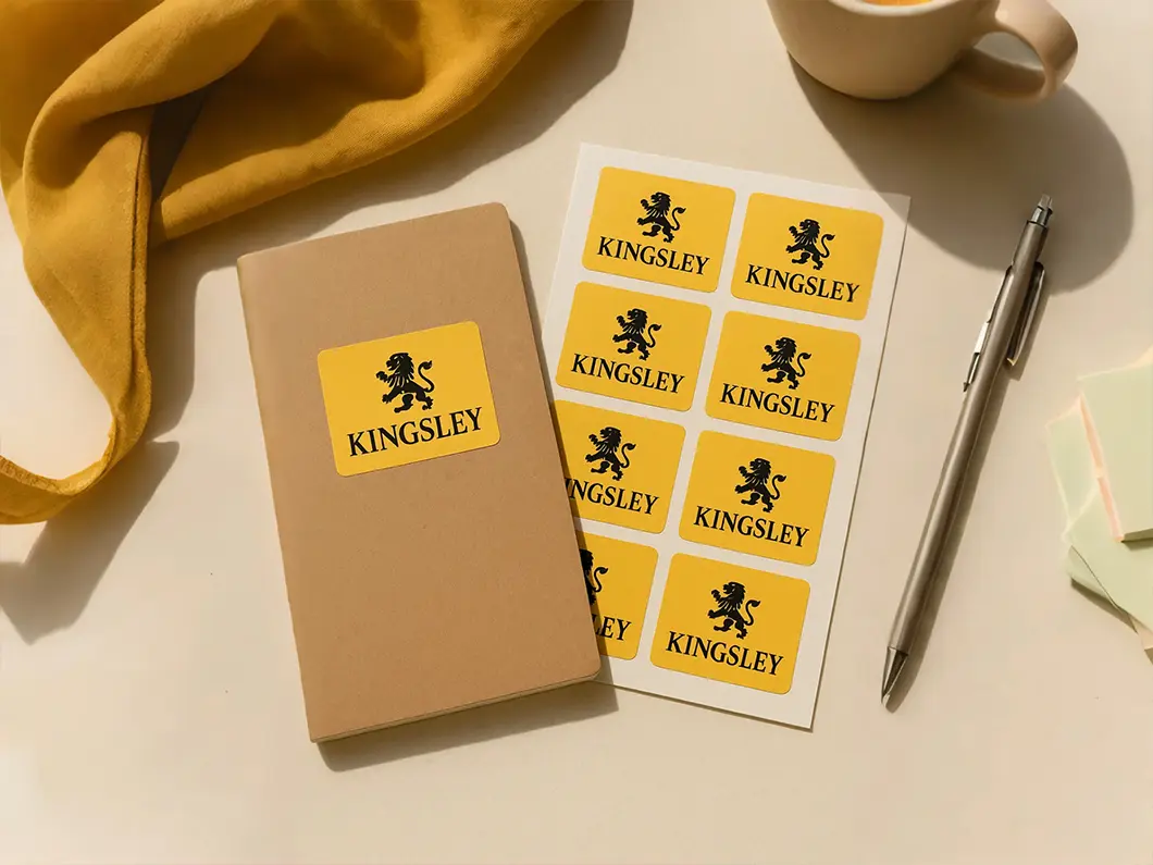 Business Card Stickers  - View 3