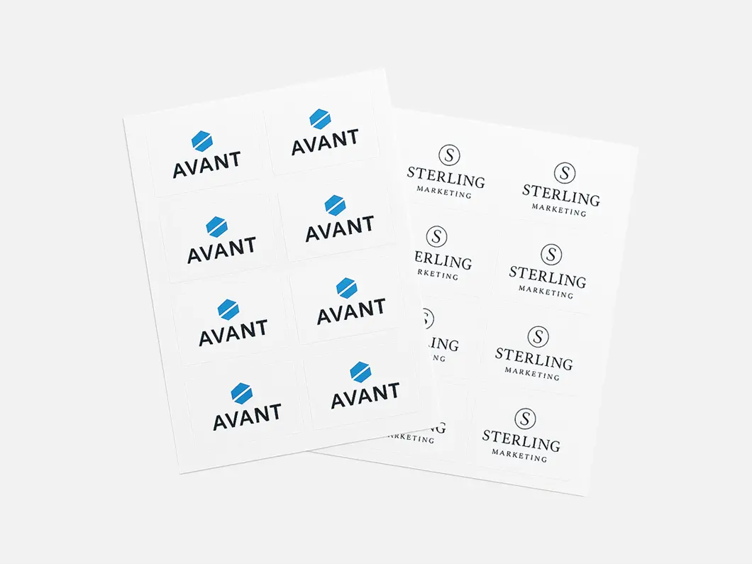 Business Card Stickers 