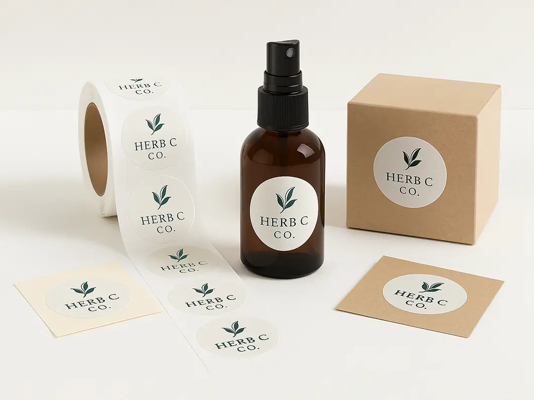Die-Cut Roll Labels - View 2