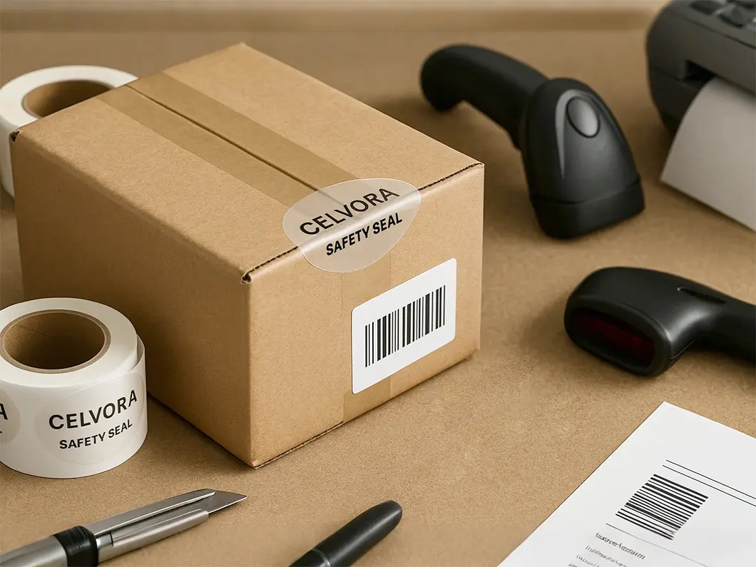 Tamper-Evident Labels - View 1