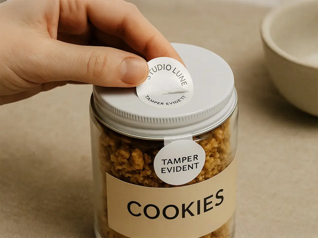 Tamper-Evident Labels - View 2