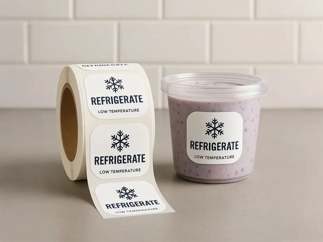 Freezer & Low-Temperature  Labels  - View 4
