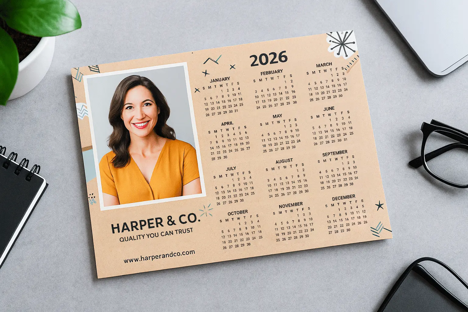Magnetic Calendars - View 3