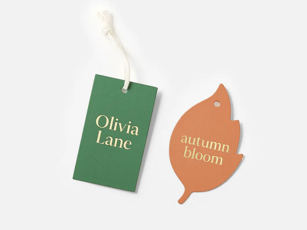 Foil Hang Tags