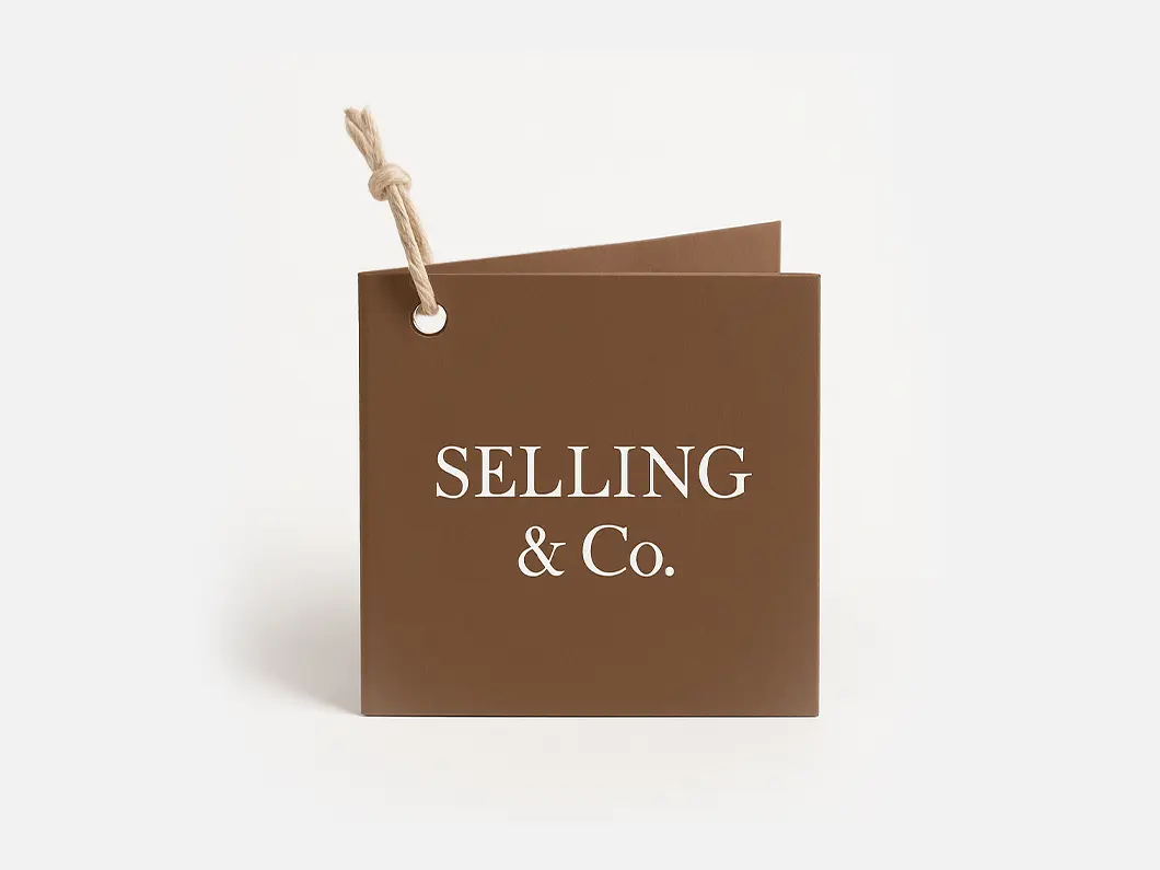 Folded Hang Tags