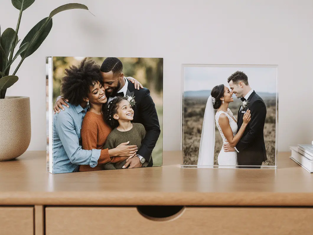 Acrylic Photo Blocks - View 1