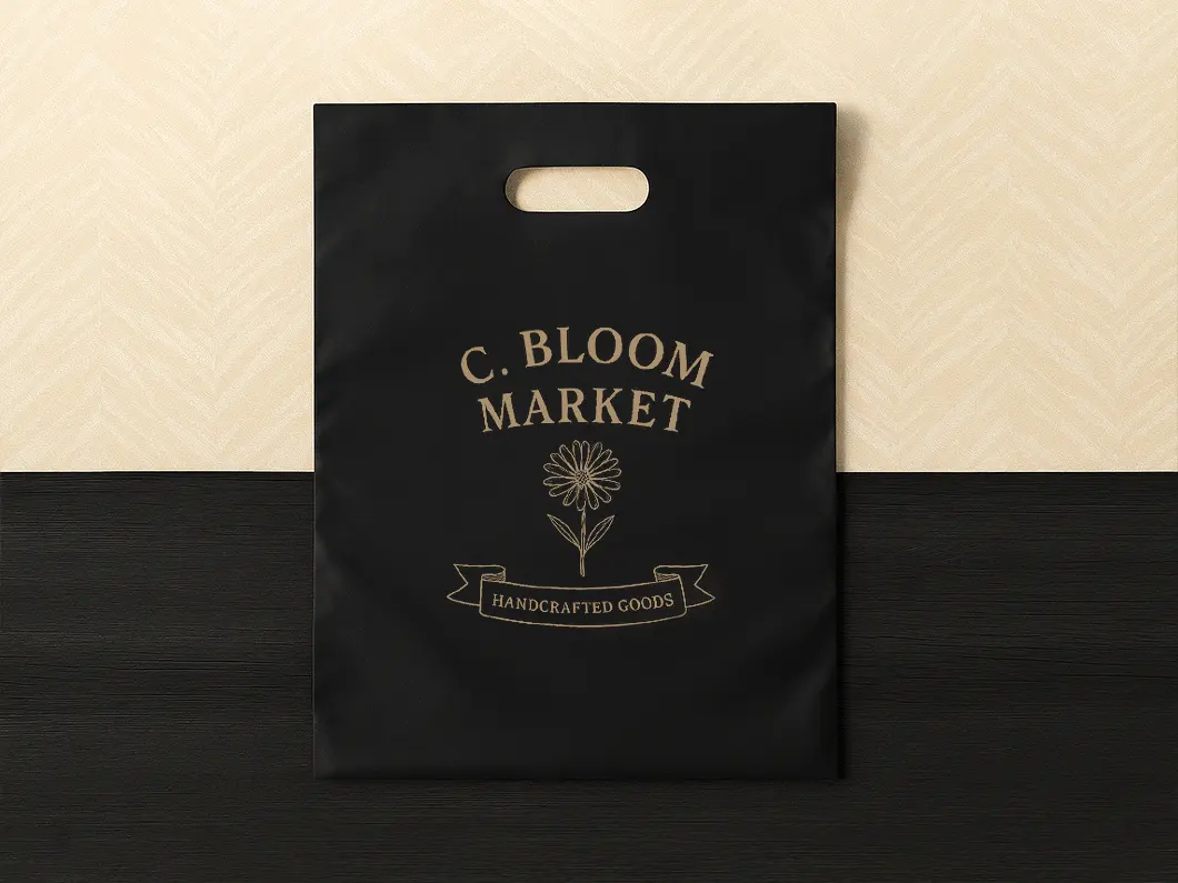 Die-Cut Plastic Bags - View 2