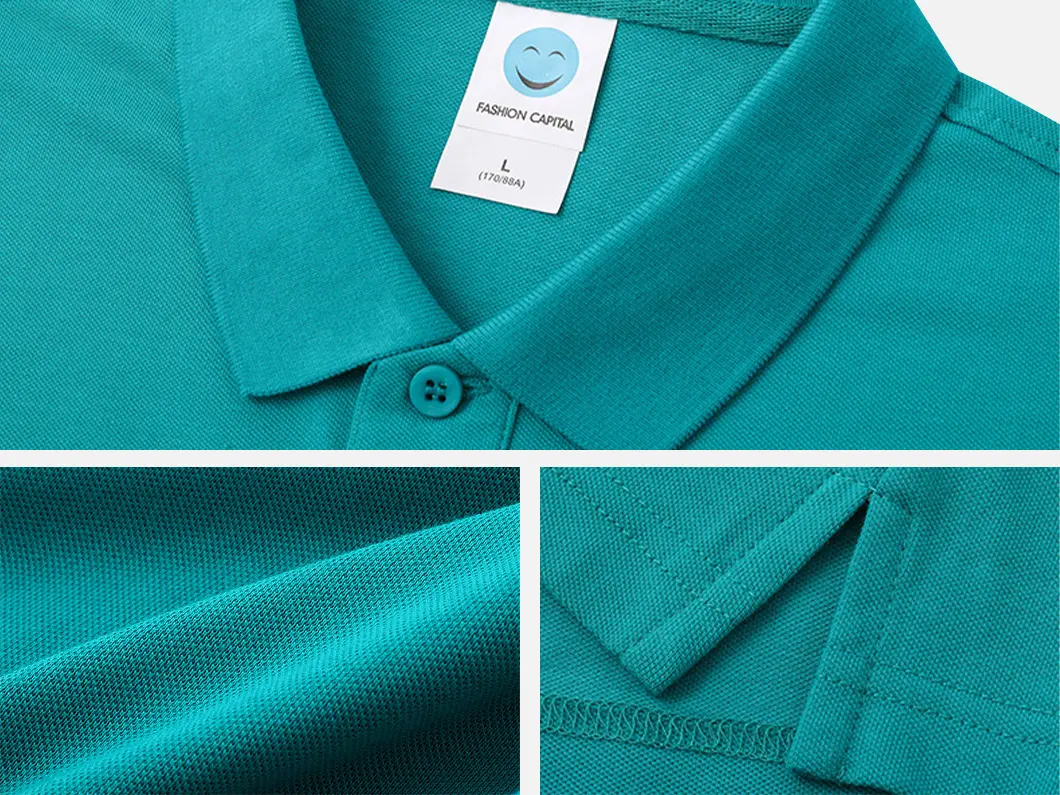 Essential Cotton Pique Polo Shirt - View 3