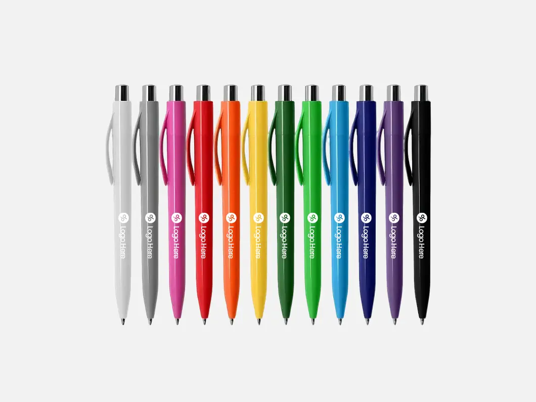 Color Barrel Click Pen - Overview