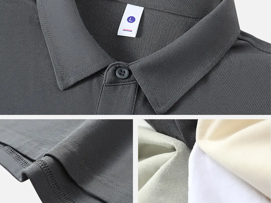 Unisex Heavyweight Polo Shirt - View 3