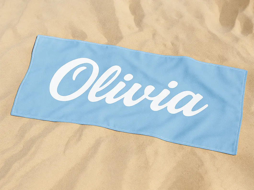 Personalized Beach Towels - View 4