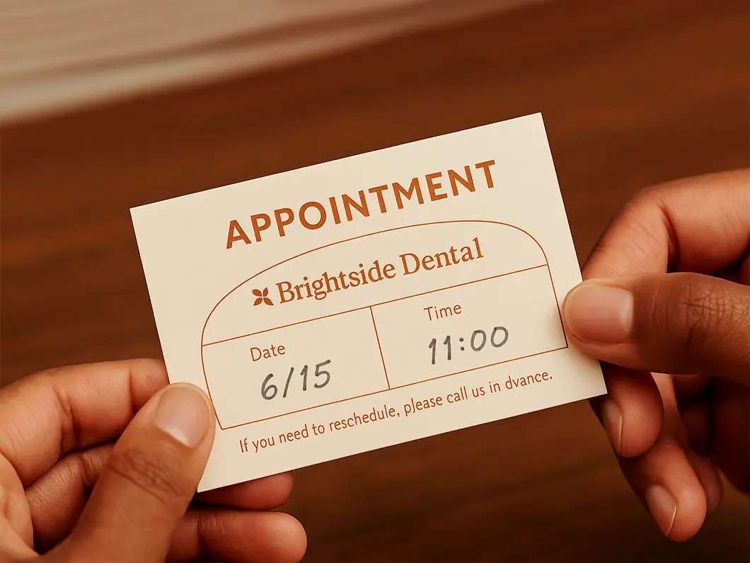 Appointment Cards - View 1