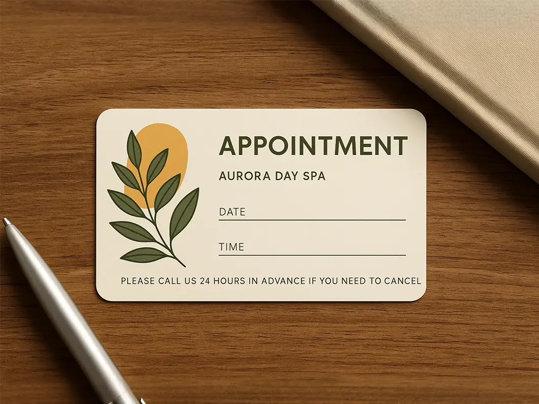 Appointment Cards - View 2