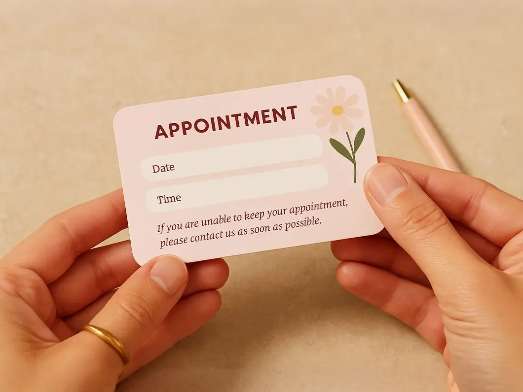 Appointment Cards - View 4