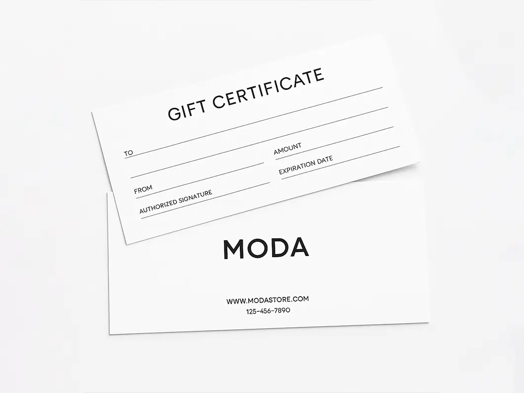 Gift Certificates