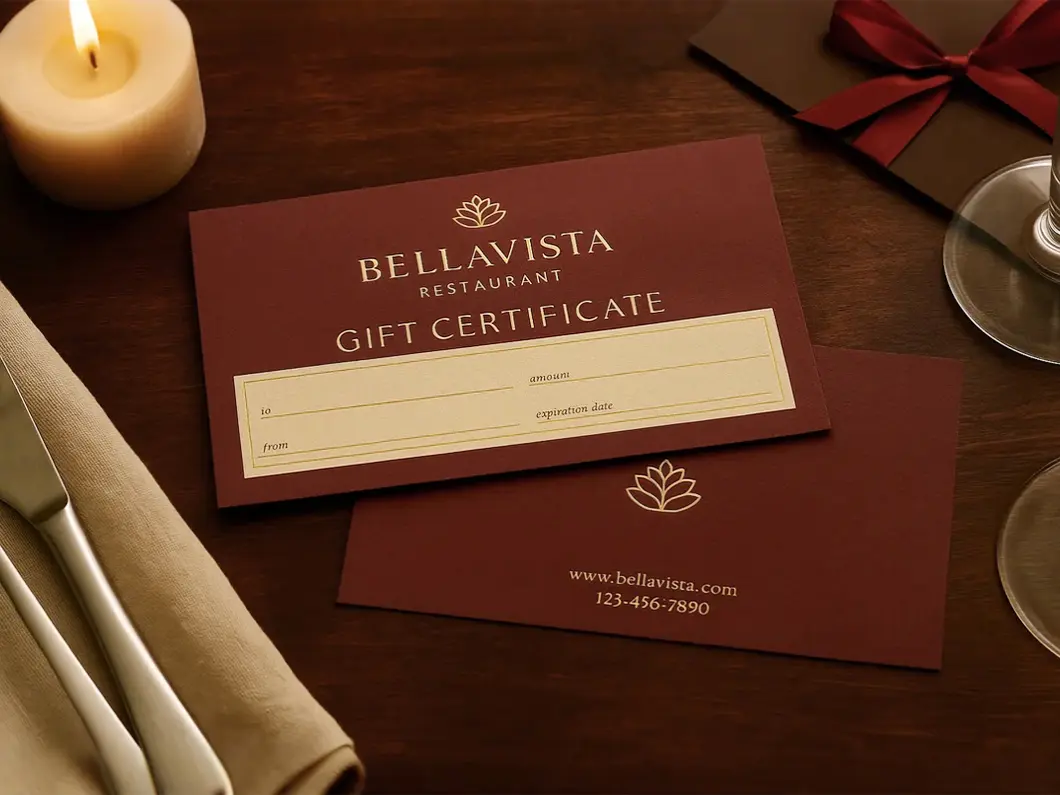 Gift Certificates - View 4