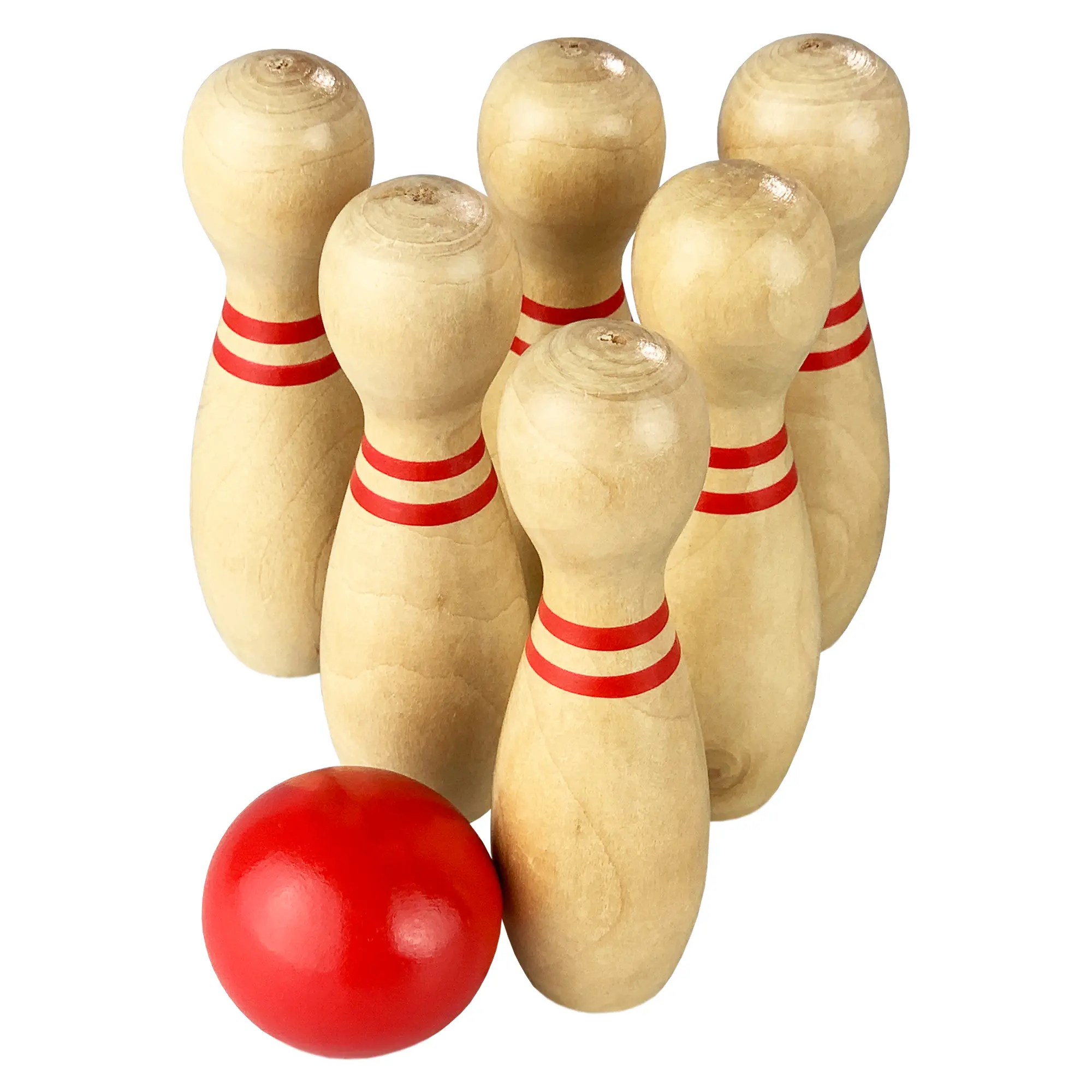 Wooden Bowling Set - View 2