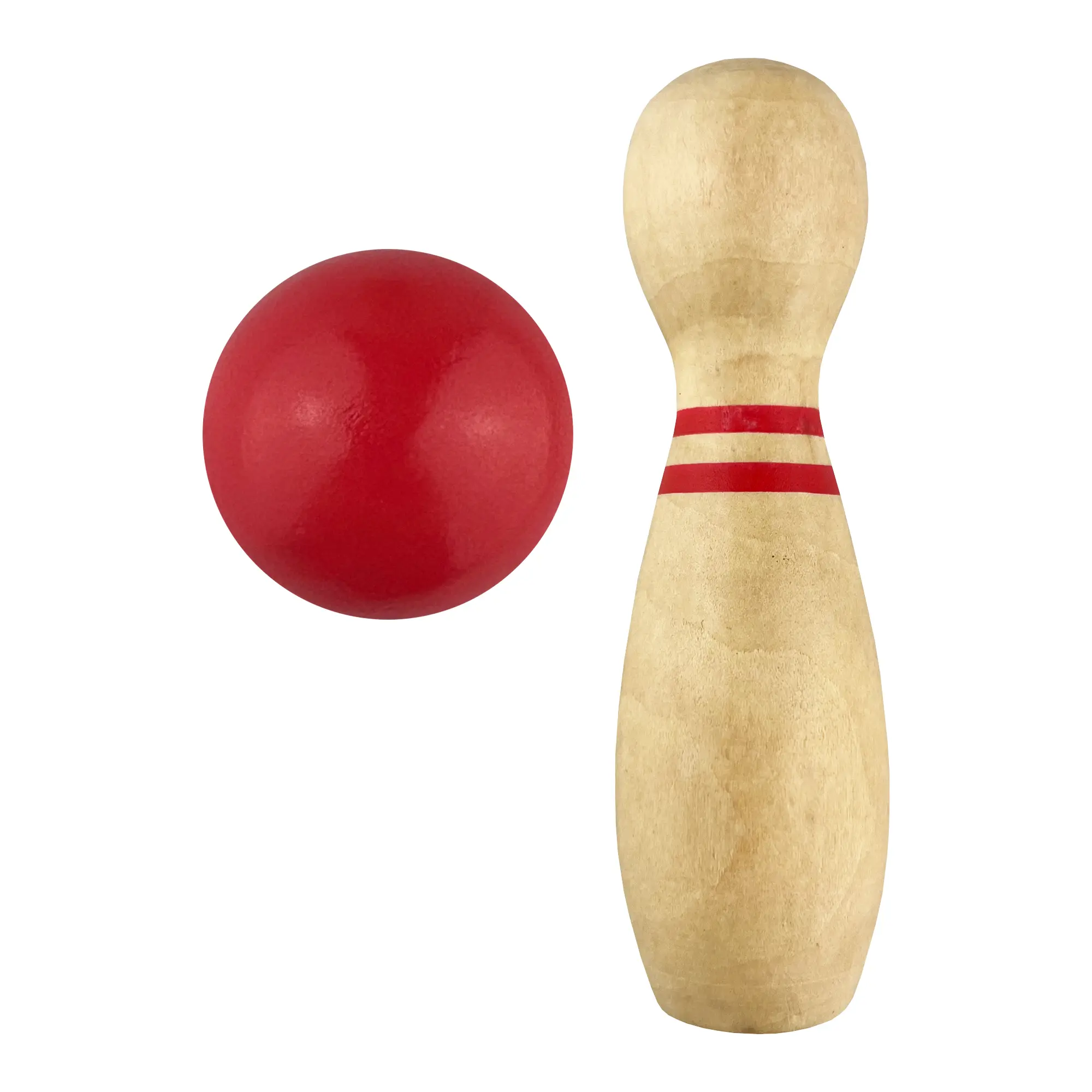 Wooden Bowling Set - View 1