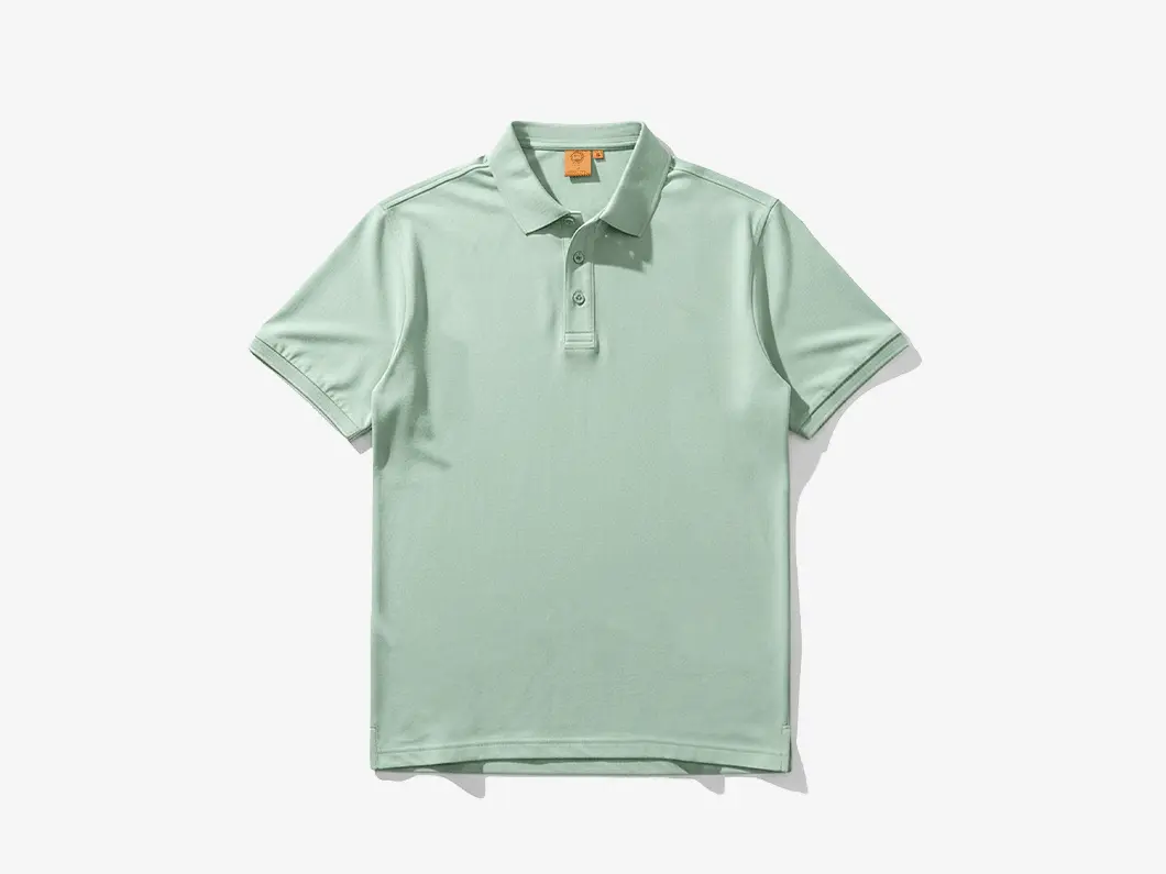 Essential Cotton Pique Polo Shirt - View 2