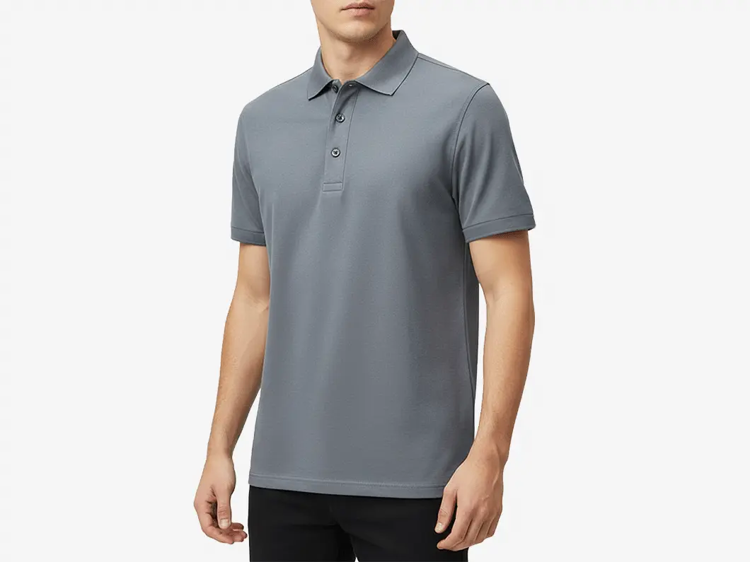 Silk Touch Pique Polo Shirt - View 1