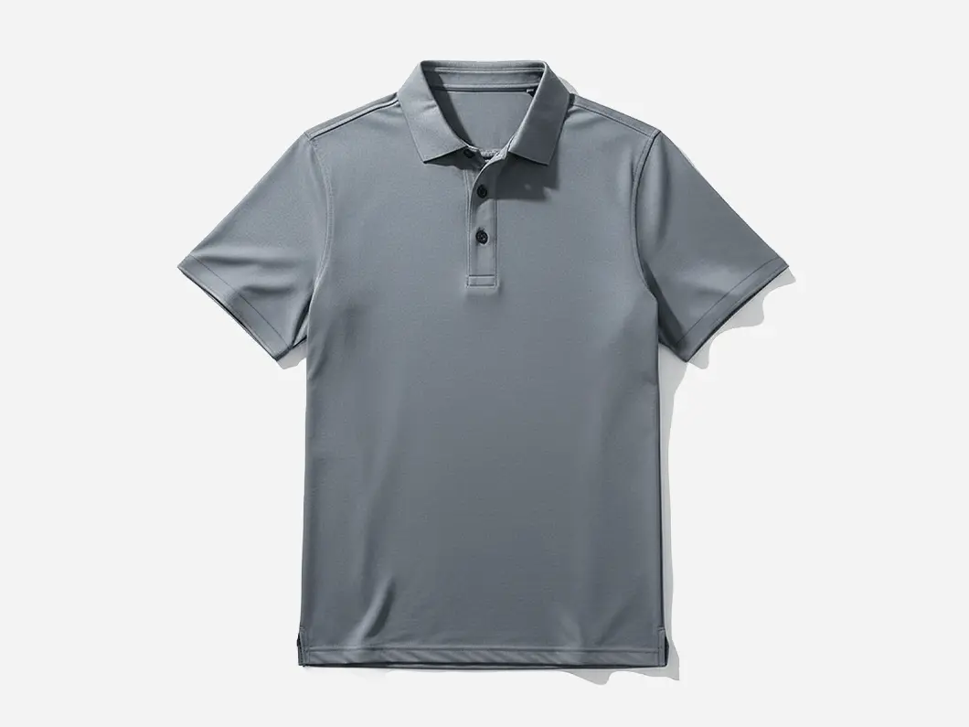 Silk Touch Pique Polo Shirt - View 3